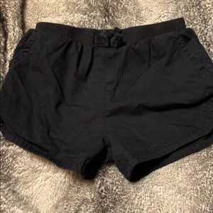 Black toddler shorts